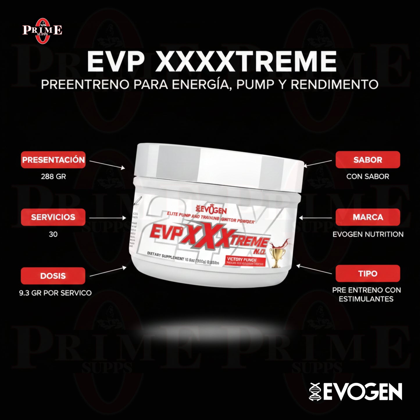 EVP XXXTREME - EVOGEN NUTRITION