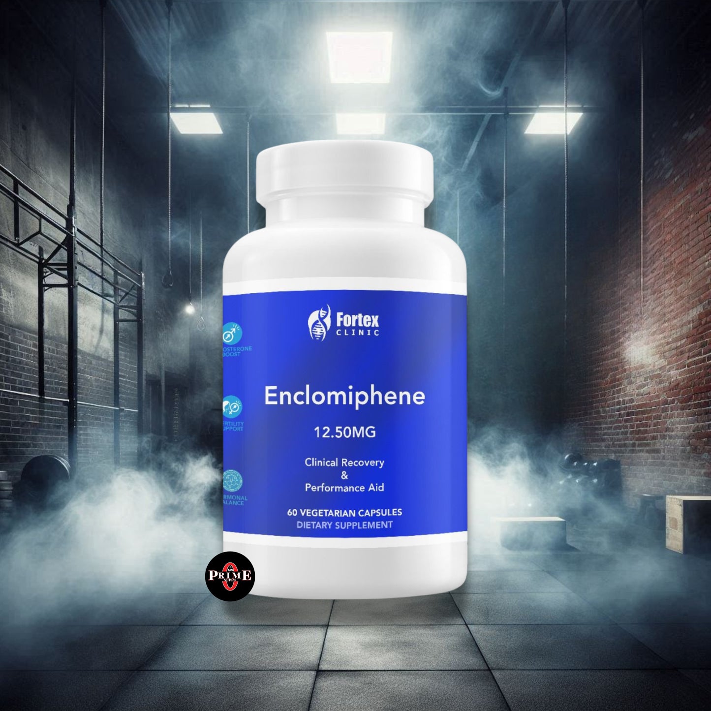 ENCLOMIFENO 12.5MG (60 CAPSULAS) - FORTEX CLINIC (+PROTOCOLO EN PDF)