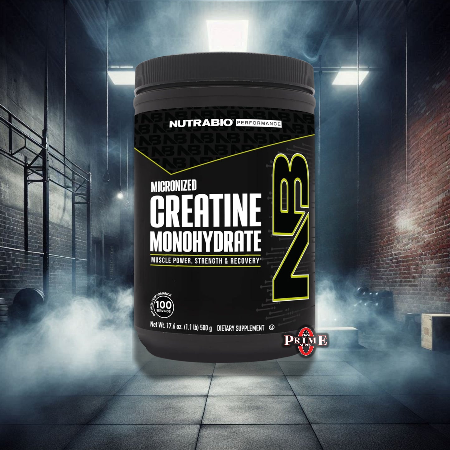 CREATINA MONOHIDRATADA MICRONIZADA (500 GR) (PUREZA DE GRADO FARMACEUTICO) - NUTRABIO