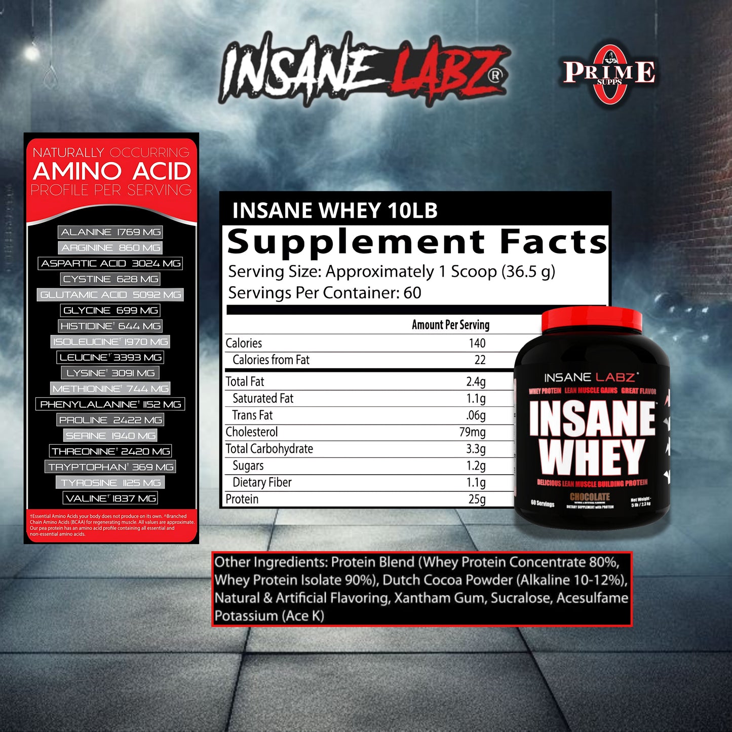INSANE WHEY 5LB - INSANE LABZ