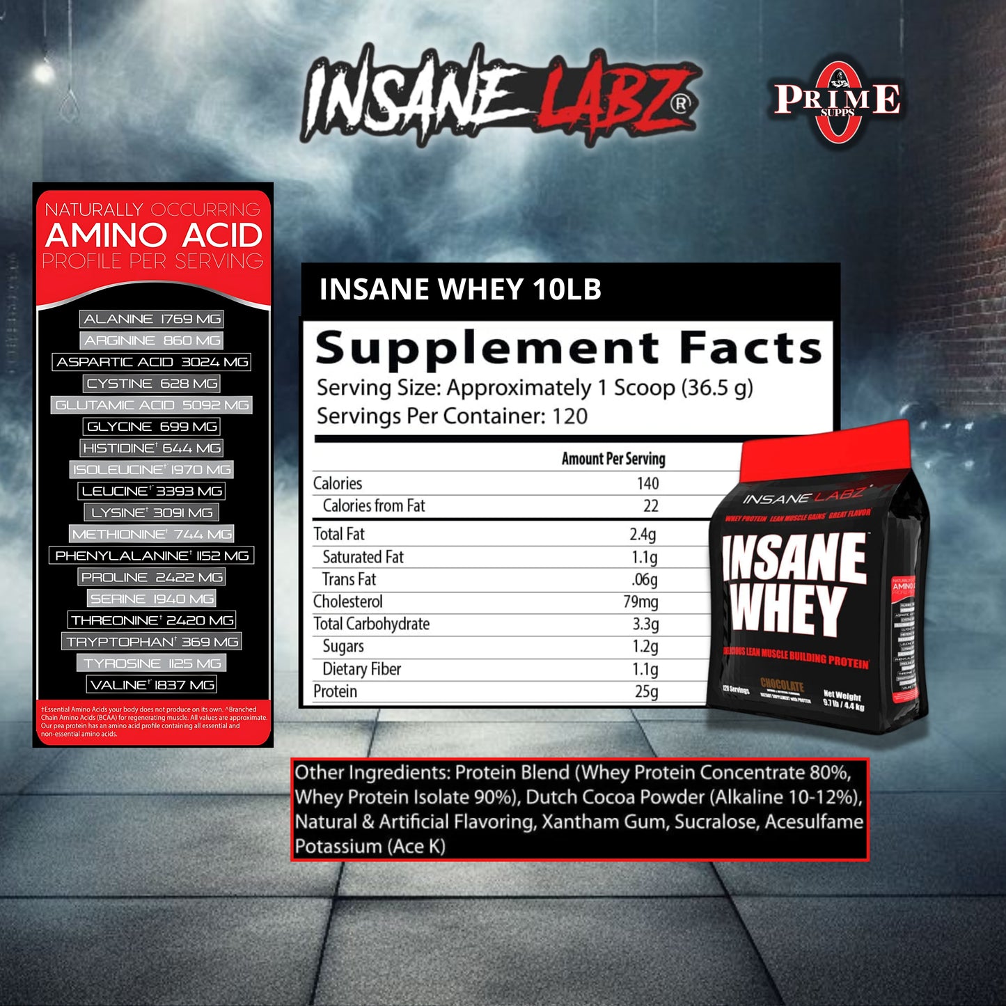 INSANE WHEY 10LB