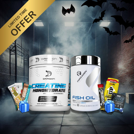 CREATINA DRAGONPHARMA + OMEGA 3 FORZAGEN