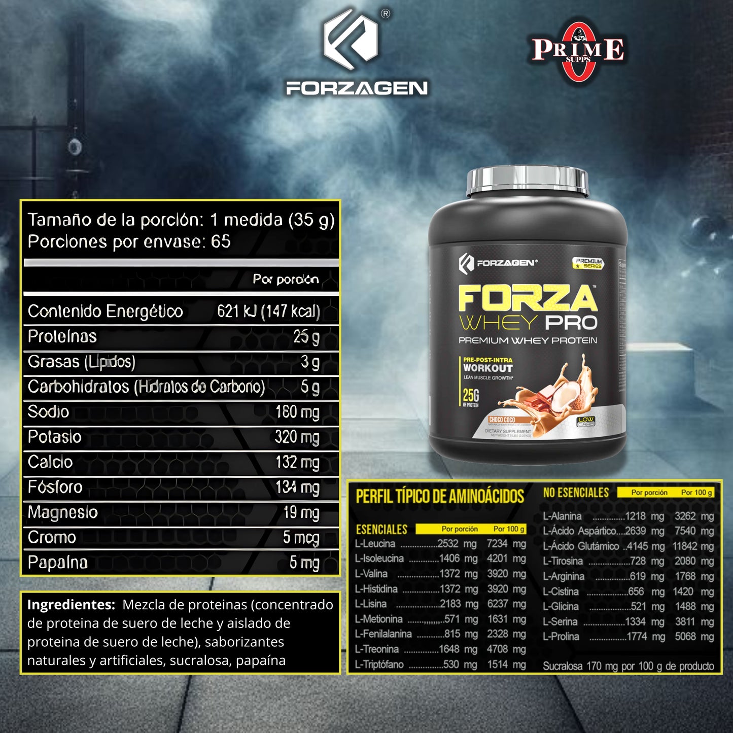 FORZA WHEY PRO, 5LB - FORZAGEN
