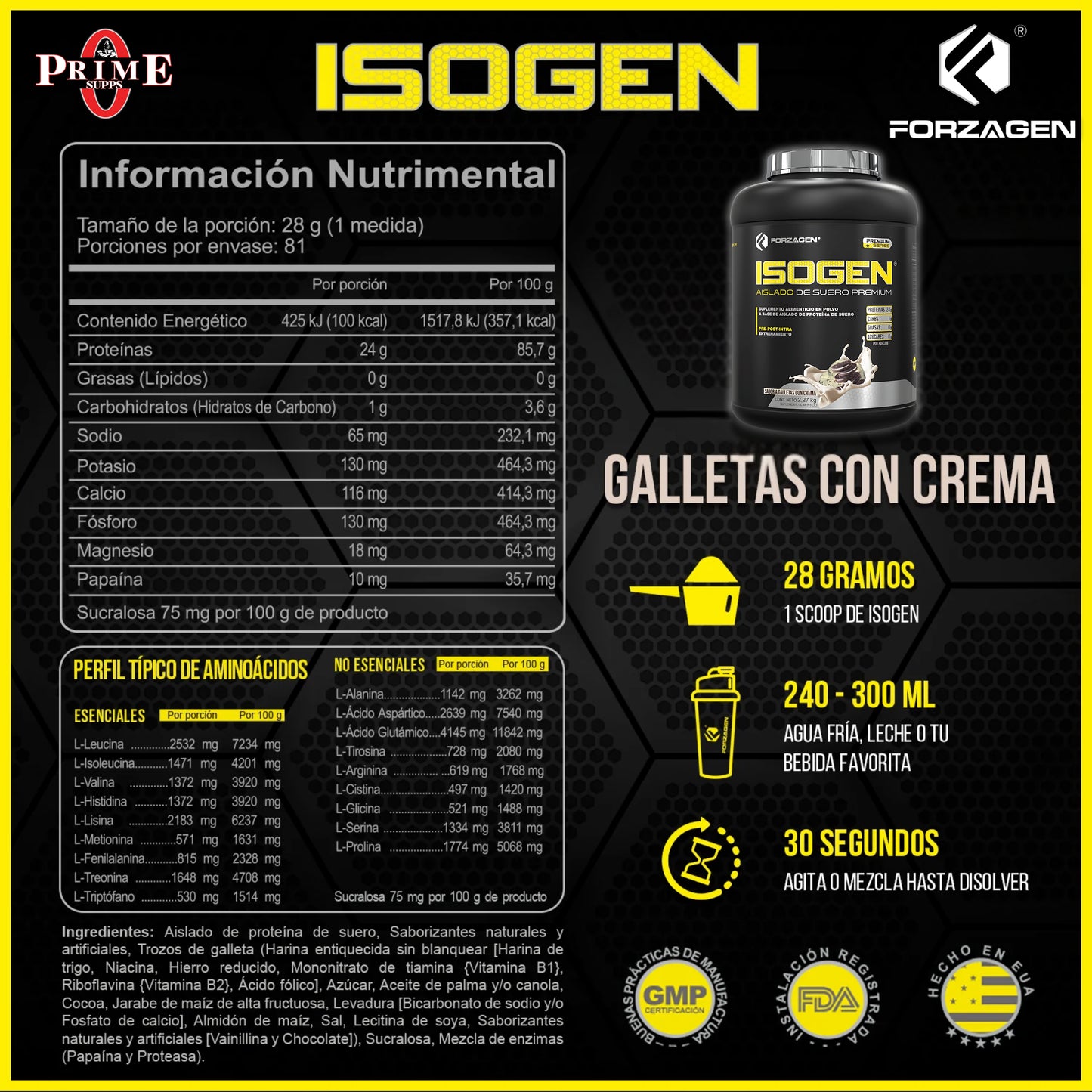ISOGEN 5LB - FORZAGEN