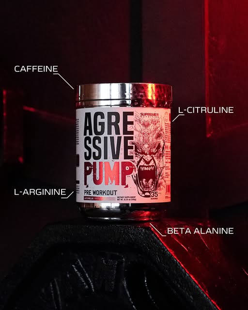 AGRESSIVE PUMP (35 SERVS) - SUPREME NUTRITION