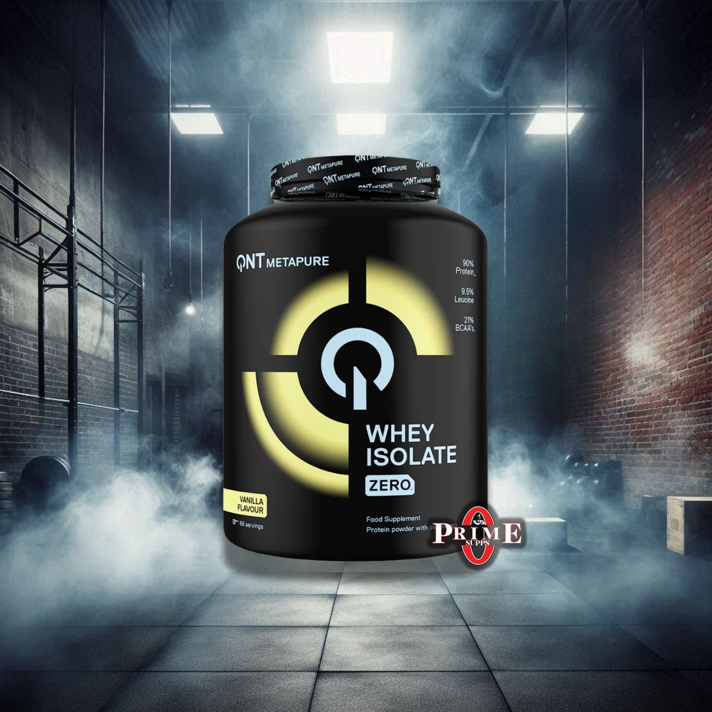 WHEY ISOLATE ZERO 4.4LB - QNT SPORTS, MADE IN EUROPA, BELGICA