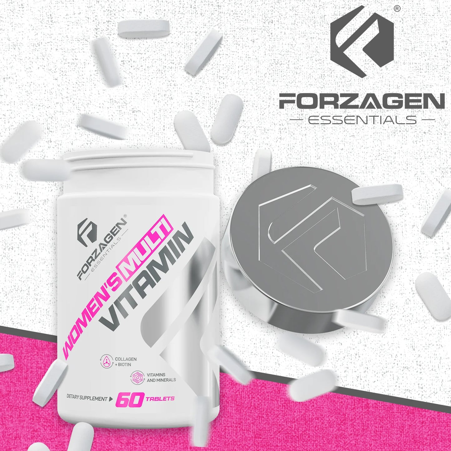 MULTIVITAMINICO PARA MUJER VITALWOMAN (60 CAPSULAS) - FORZAGEN