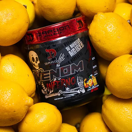 PREENTRENO VENOM INFERNO (BRAZO DE 50 LIMON)(40 SERVS) - DRAGONPHARMA