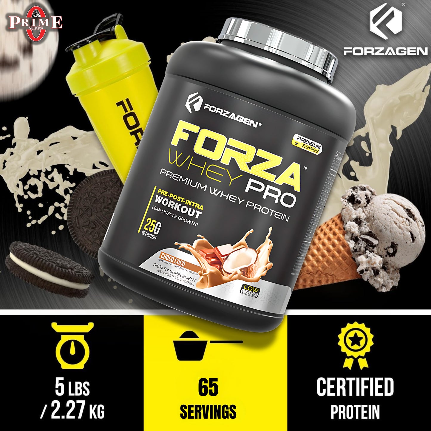 FORZA WHEY PRO, 5LB - FORZAGEN