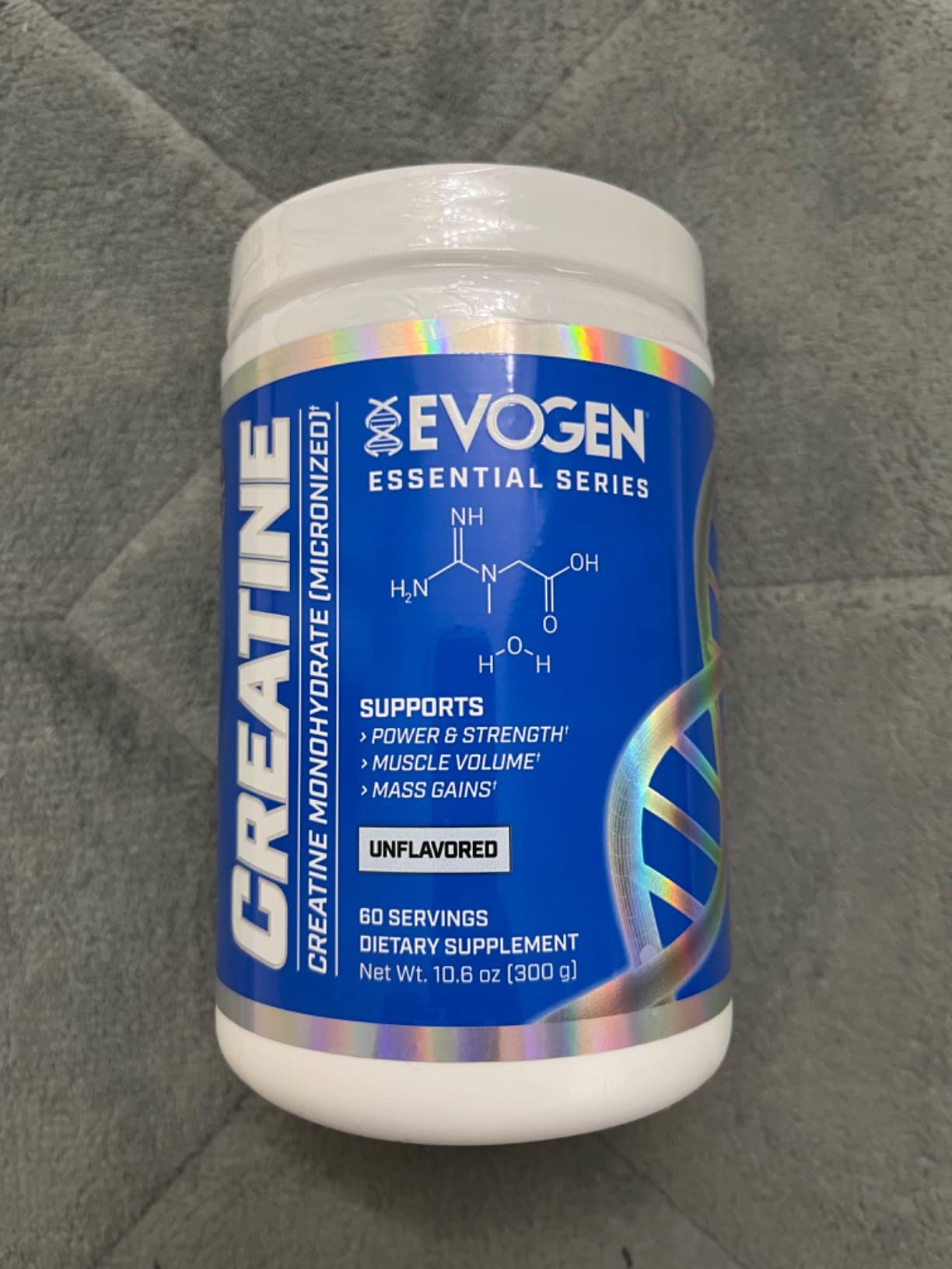CREATINA MONOHIDRATADA Y MICRONIZADA 300GR - EVOGEN NUTRITION BY HANY RAMBOD 25X MR OLYMPIA