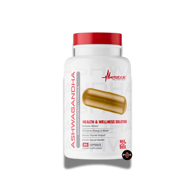 ASHWAGANDHA (90 CAPSULAS) - METABOLIC NUTRITION