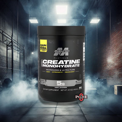 PLATINUM 100% CREATINE MONOHIDRATADA (400GR) - MUSCLETECH