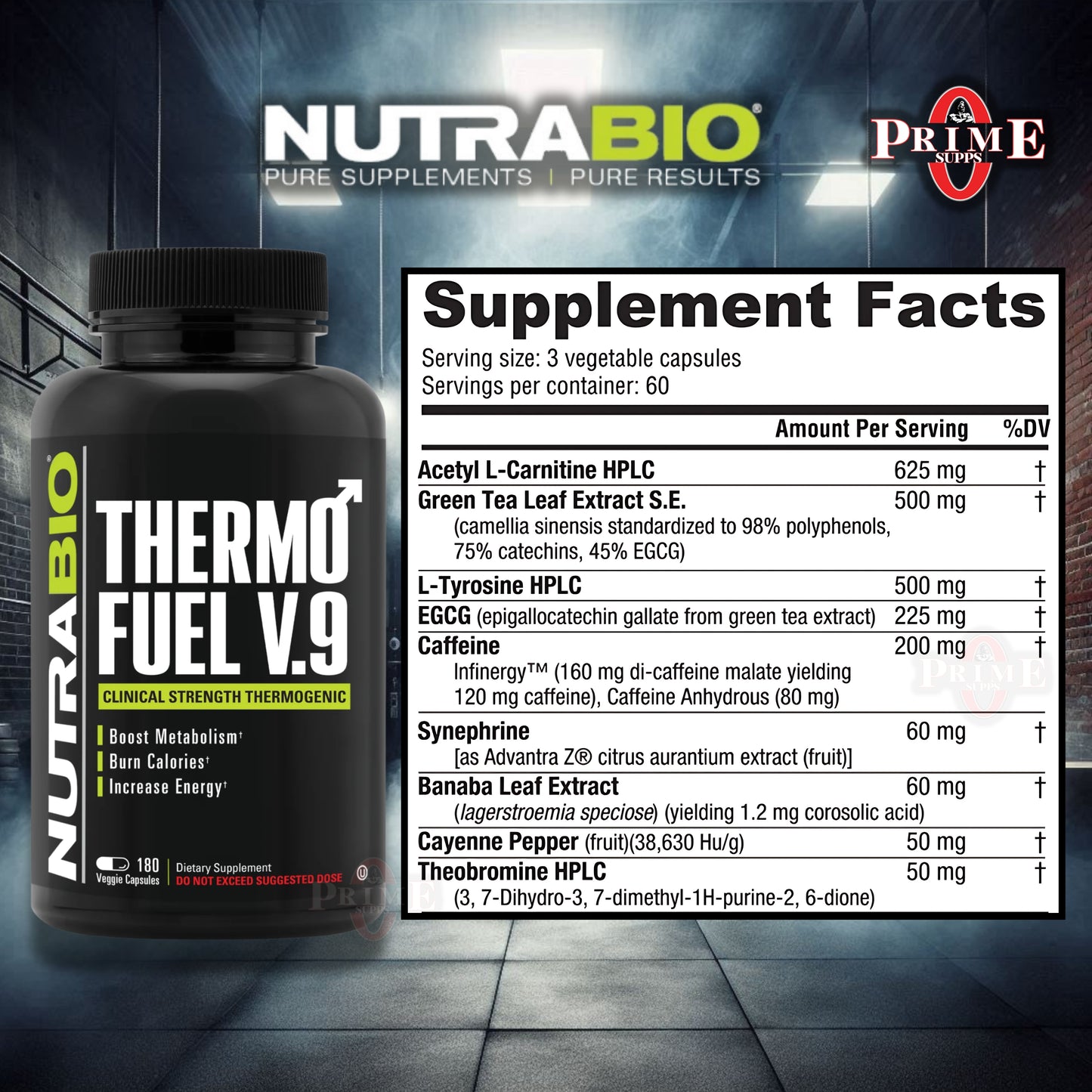 THERMO FUEL V9 - NUTRABIO