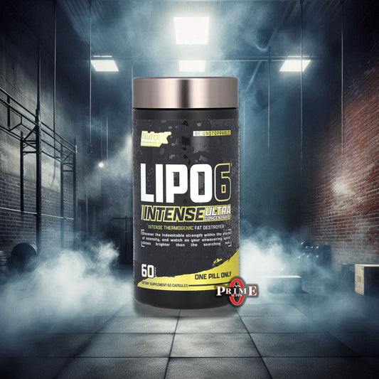 LIPO 6 BLACK INTENSE ULTRA CONCENTRATE - VERSIÓN MEJORADA - 60 CAPSULAS - NUTREX