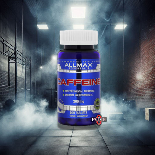 Cafeina 200mg, 100 capsulas - Allmax