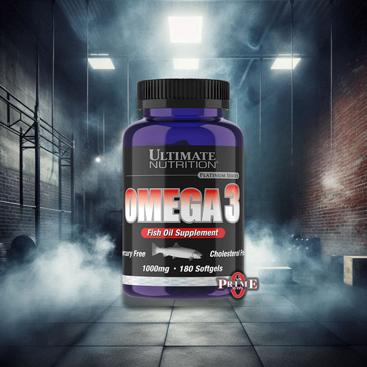 OMEGA-3 , 180 CAPSULAS - ULTIMATE NUTRITION