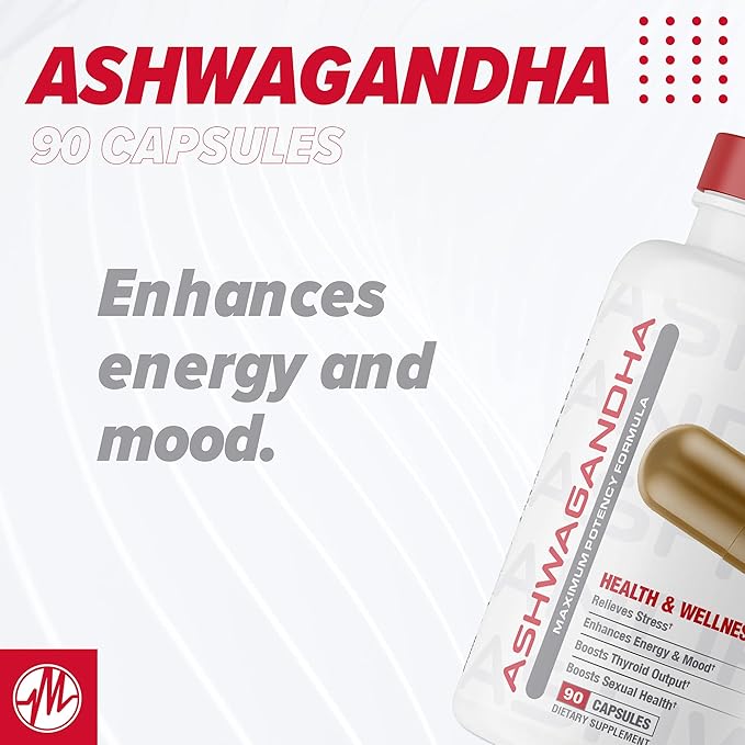 ASHWAGANDHA (90 CAPSULAS) - METABOLIC NUTRITION