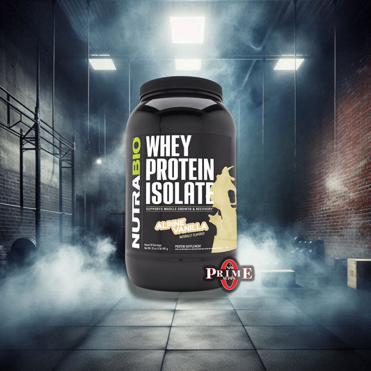 WHEY PROTEIN ISOLATE 2LB - NUTRABIO
