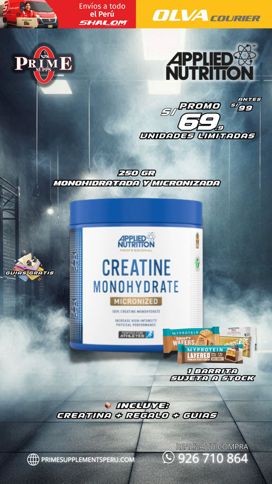 CREATINA APPLIED NUTRITION + REGALO 🎁 (PROMO)