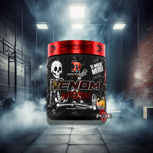 PREENTRENO VENOM INFERNO (BRAZO DE 50 LIMON)(40 SERVS) - DRAGONPHARMA