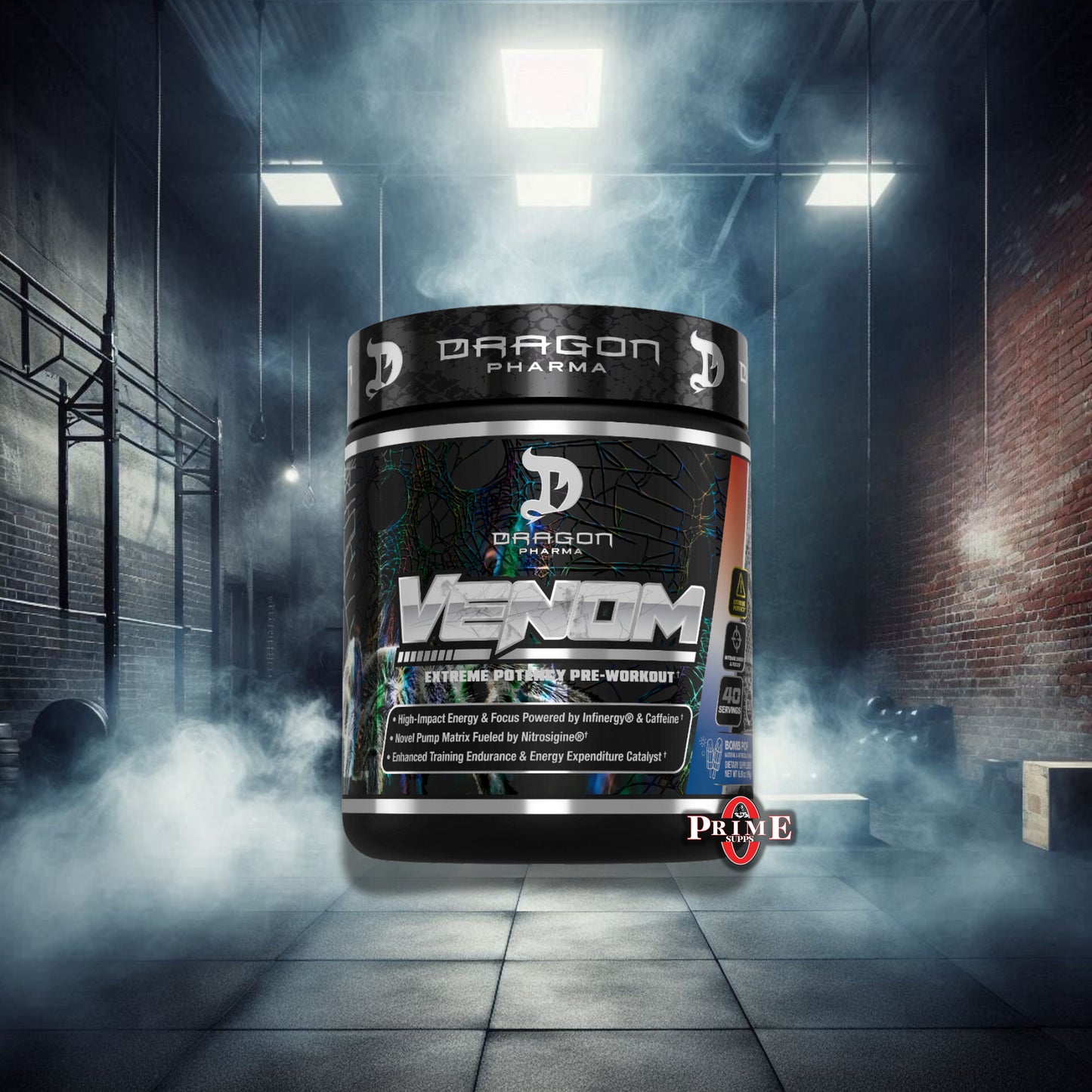 PREENTRENO VENOM - DRAGONPHARMA